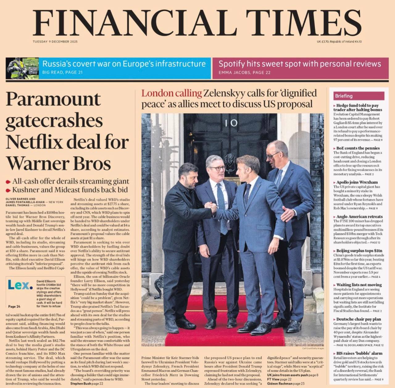 Владимир Корнилов: Посмотрел, как европейская пресса отреагировала на вчерашние лондонские посиделки европейской троицы с украинским узурпатором Владимир Корнилов: Посмотрел, как европейская пресса отреагировала на вчерашние лондонские посиделки европейской троицы с украинским узурпатором