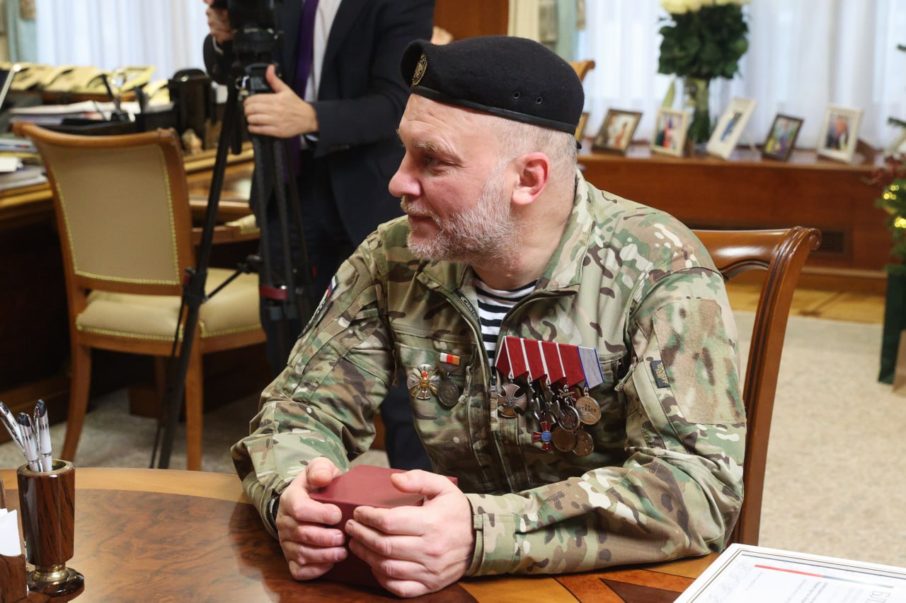 В День Героев Отечества Председатель Совета Федерации Валентина Матвиенко встретилась с офицерами разведывательно-штурмовой бригады «Ветераны» Добровольческого корпуса Министерства обороны РФ В День Героев Отечества Председатель Совета Федерации Валентина Матвиенко встретилась с офицерами разведывательно-штурмовой бригады «Ветераны» Добровольческого корпуса Министерства обороны РФ