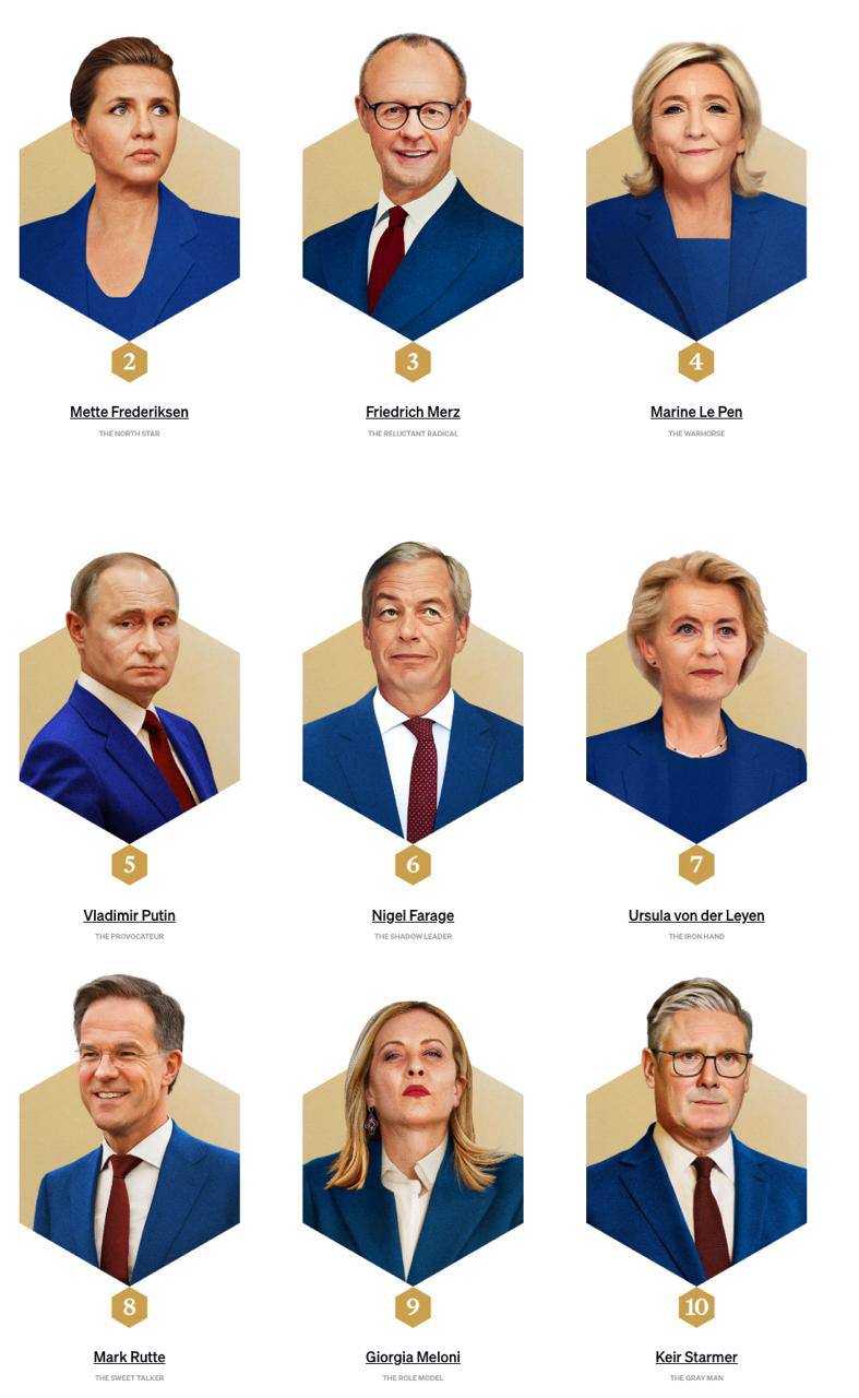 Зеленский стал «джокером Европы»: Politico поставила его на 14-е место в списке самых влиятельных Зеленский стал «джокером Европы»: Politico поставила его на 14-е место в списке самых влиятельных