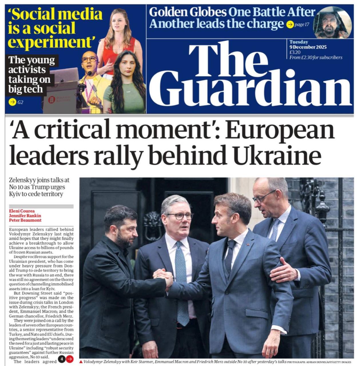 Владимир Корнилов: Посмотрел, как европейская пресса отреагировала на вчерашние лондонские посиделки европейской троицы с украинским узурпатором Владимир Корнилов: Посмотрел, как европейская пресса отреагировала на вчерашние лондонские посиделки европейской троицы с украинским узурпатором