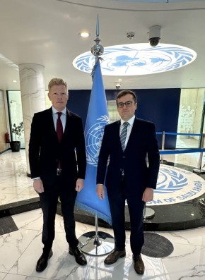 Чрезвычайный и Полномочный Посол Российской Федерации в Йеменской Республике Е.А.Кудров провел встречу со спецпосланником Генсекретаря ООН по Йемену Х.Грундбергом и принял участие в заседании «пятерки» послов в ЙР...