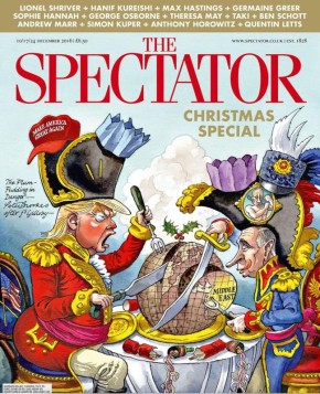 Владимир Корнилов: Кстати, напоминаю, какая обложка была в рождественском выпуске журнала The Spectator по итогам 2019 года