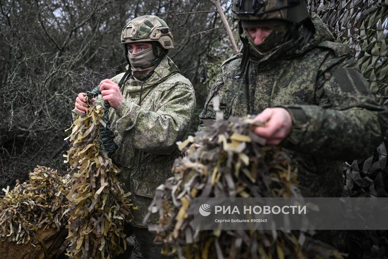 Боевая подготовка снайперской пары 25-й общевойсковой армии группировки войск «Запад»