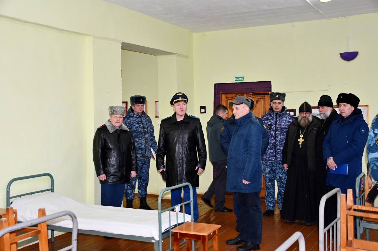 Заместитель прокурора области проверил условия содержания осужденных в ИК-3 Заместитель прокурора области проверил условия содержания осужденных в ИК-3