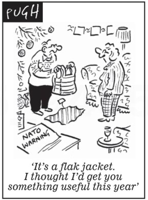 Владимир Корнилов: Газета Daily Mail полагает, что после вчерашнего выступления Марка Рютте о том, что скоро придется воевать с Россией, самым полезным новогодним подарком в Европе будет бронежилет