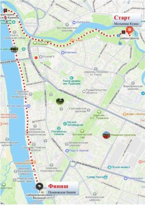 6 января в Пскове состоится "Рождественский пробег"