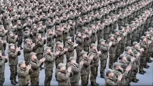 Ким Чен Ын приветствовал военнослужащих, которые вернулись после освобождения Курской области