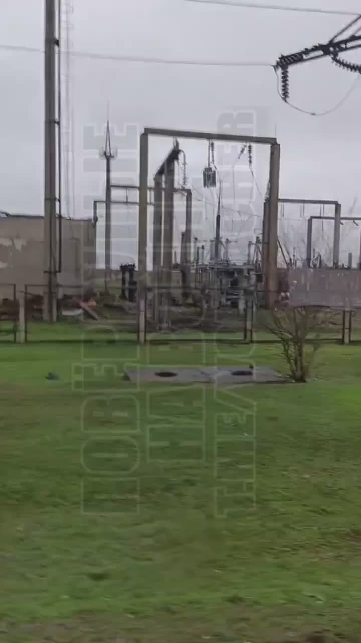 Прилёты БПЛА «Герань-2» по подстанции в районе села Софиевка Одесской области накануне