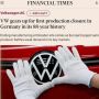 Volkswagen впервые за 88 лет закрывает завод в Германии из-за санкций против РФ
