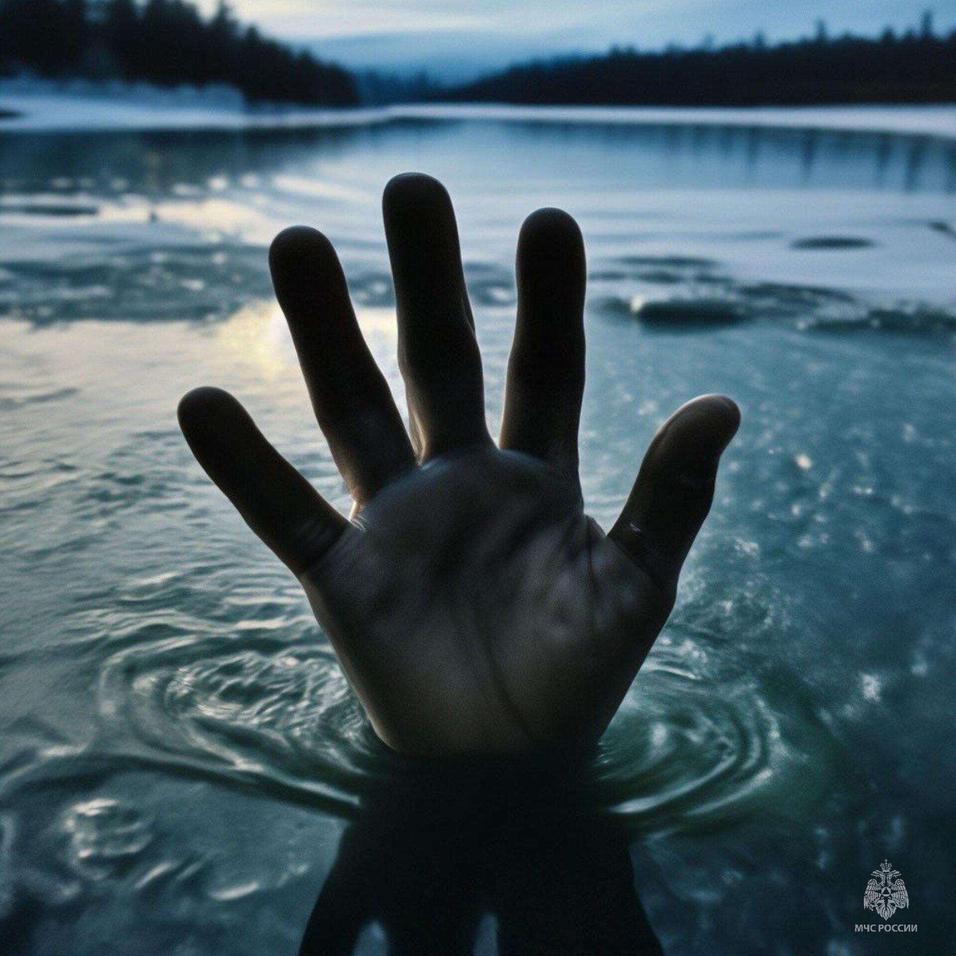 Улов или жизнь?. В период ледостава сотрудниками Главного управления МЧС России по Псковской области и спасателями Аварийно-спасательной службы Псковской области осуществляется мониторинг обстановки на водных объектах