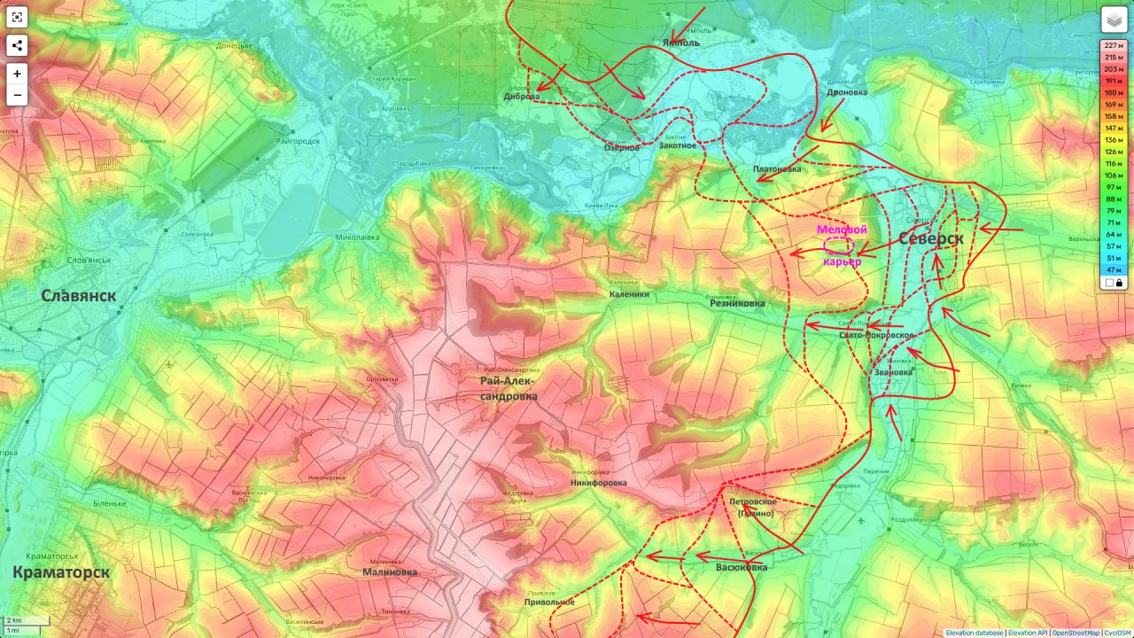 Юрий Подоляка: Славянское направление (на утро 15.12.25): Резниковка