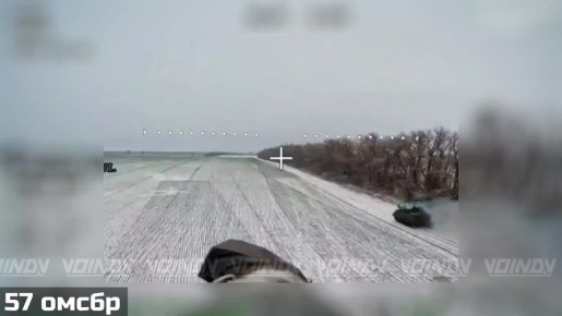 БИТВА ЗА ГУЛЯЙ-ПОЛЕ. В районе н.п. Гуляй-поле выпал снег, а значит горящая техника хлопчиков теперь смотрится в два раза эффектнее