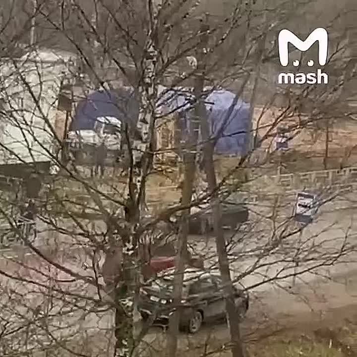 Мобильную баню установили в Торопце Тверской области — через сутки после сообщения на прямую линию с президентом и публикации Mash