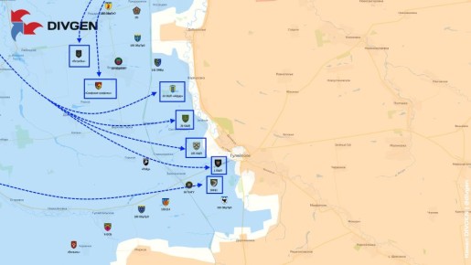 На направление Гуляйполя Генштаб ВСУ стянул большинство своих мясоперерабатывающих штурмовых полков, коих гоняют по карте как пожарные команды