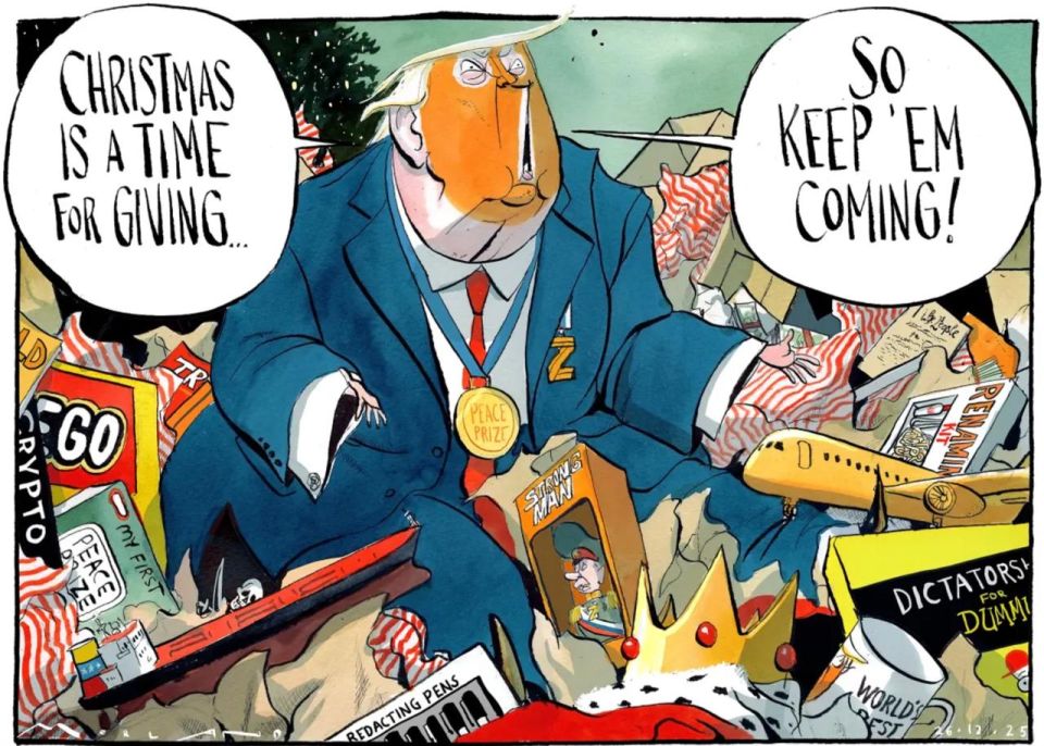 «Рождество - это время дарить подарки… Так что продолжайте дарить!»