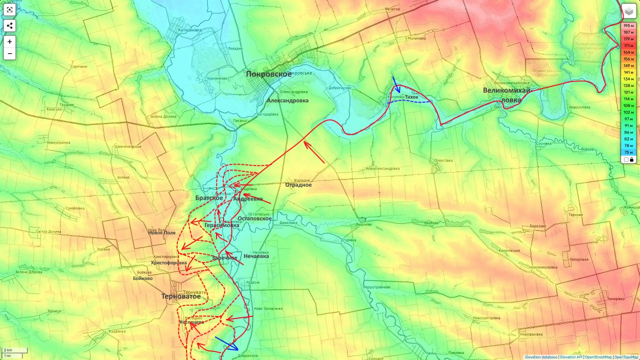 Юрий Подоляка: Гуляйпольское направление (на 26.12.25): Косовцево