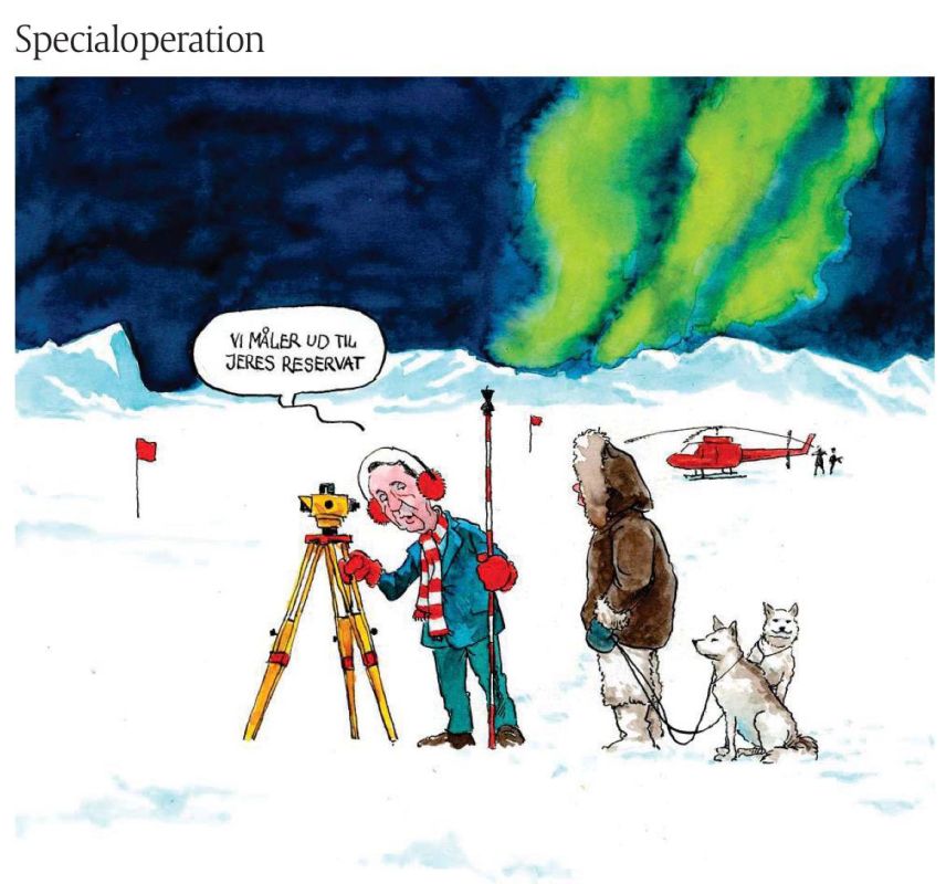 Владимир Корнилов: Датская газета Politiken называет назначение спецпредставителя Трампа по Гренландии «специальной операцией»