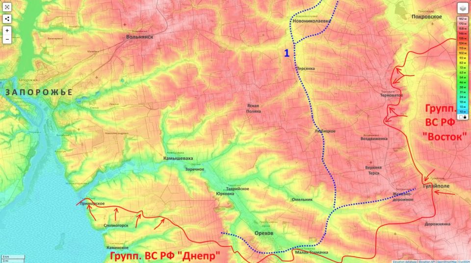 Юрий Подоляка: Запорожское направление на конец 2025 года: мысли о будущем