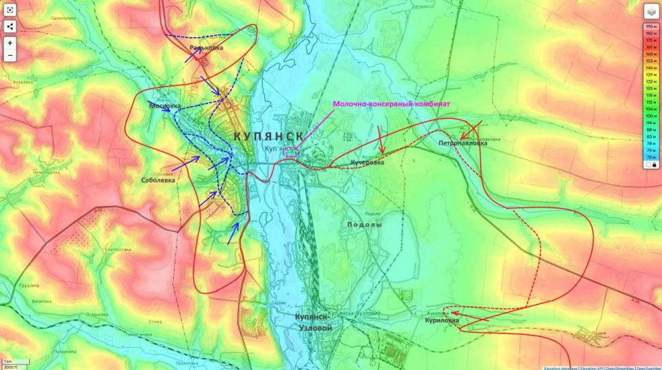 Юрий Подоляка: Купянское направление на конец дня 27.12.25: Купянск- тяжелые бои за город продолжаются