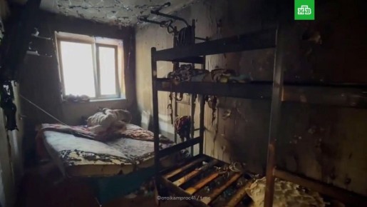 Двое взрослых и двое детей погибли во время пожара в Петропавловске-Камчатском