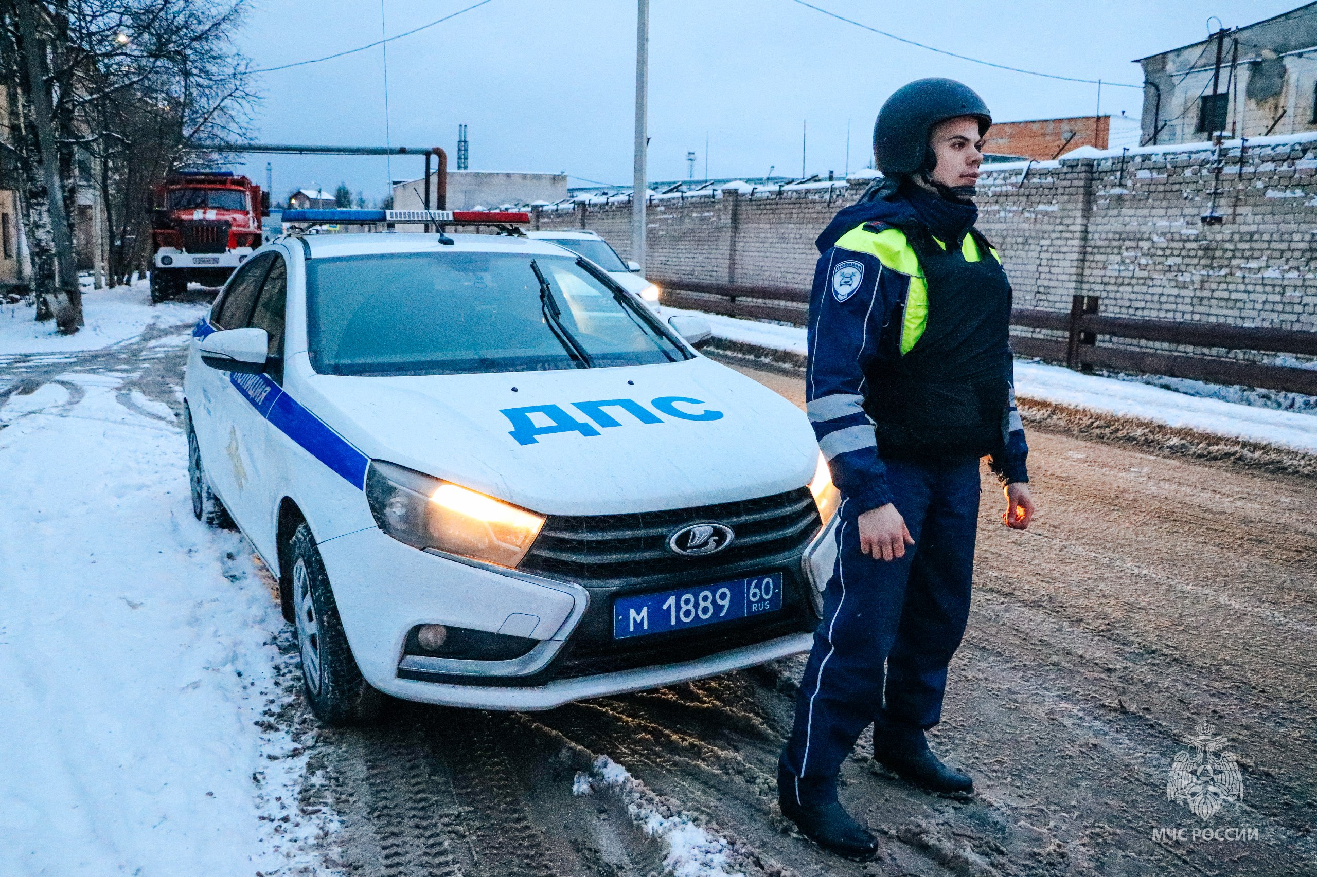 На территории ОАО "Псковский гормолзавод" прошли тактико-специальные учения На территории ОАО "Псковский гормолзавод" прошли тактико-специальные учения