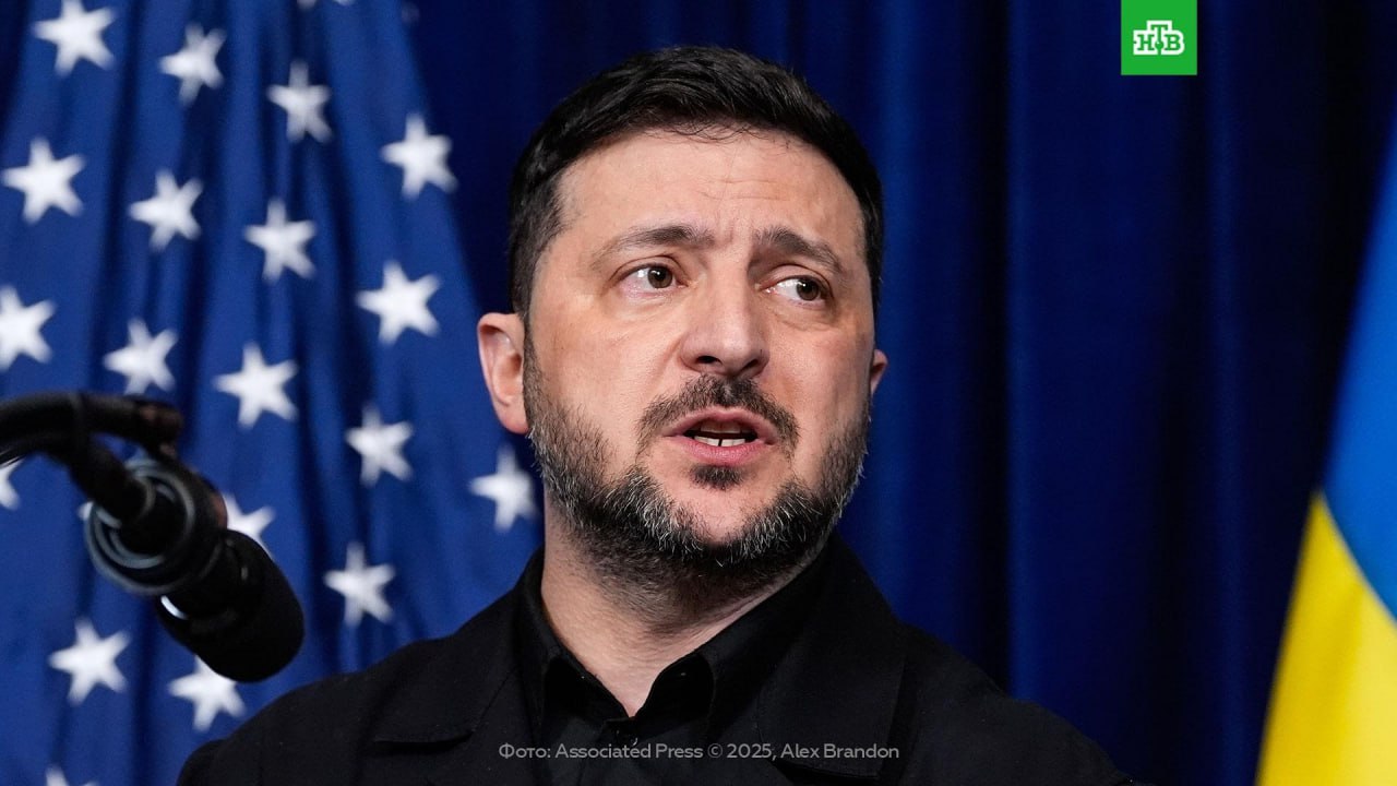 Зеленский в интервью телеканалу Fox News заявил, что оставит власть, когда конфликт на Украине завершится, а также вновь отказался от вывода ВСУ с территории Донбасса, так как это «противоречит законам Украины»