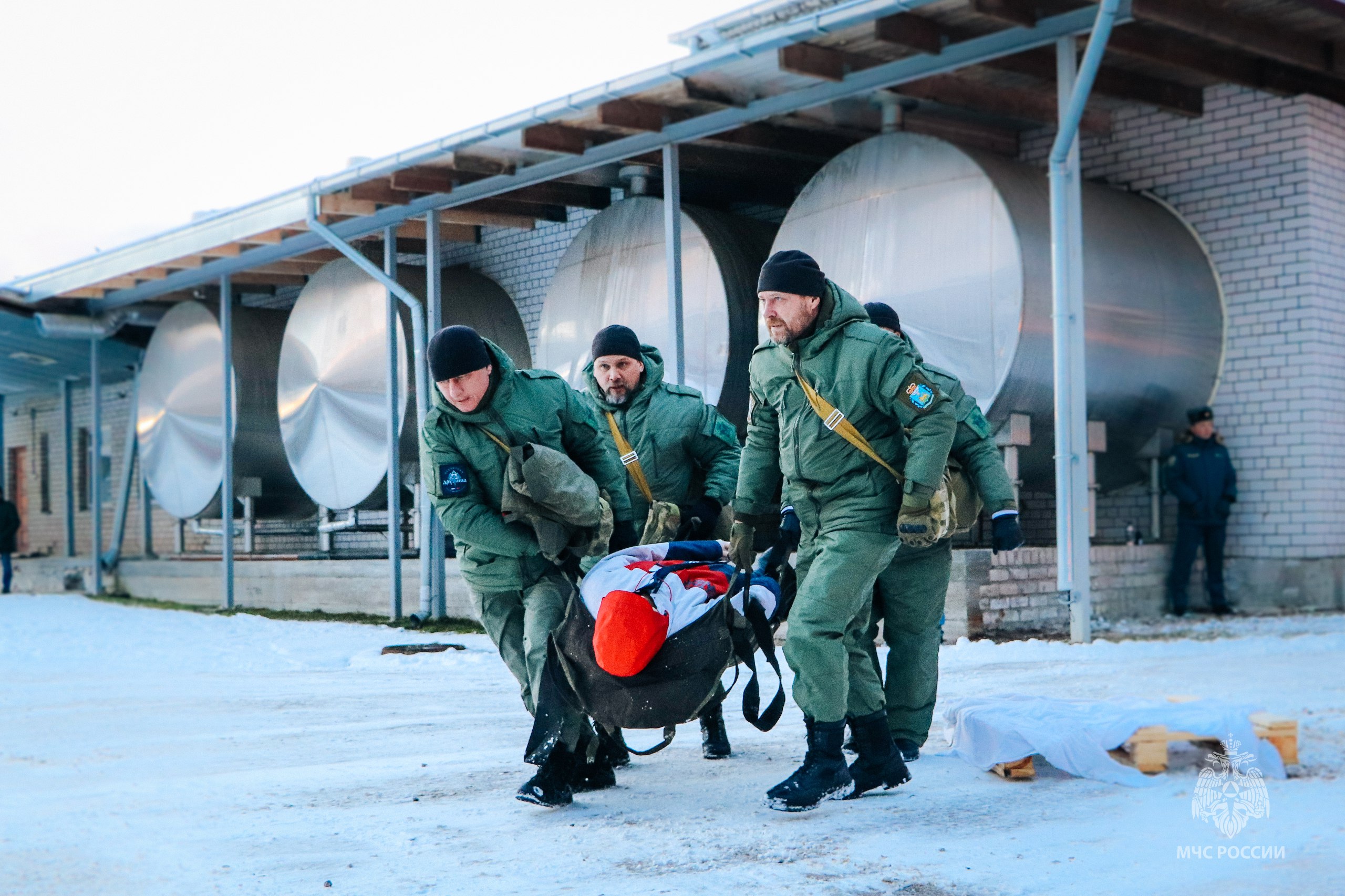 На территории ОАО "Псковский гормолзавод" прошли тактико-специальные учения На территории ОАО "Псковский гормолзавод" прошли тактико-специальные учения