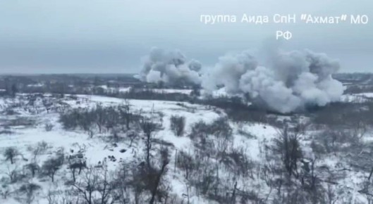 Прилеты ФАБов по позициям ВСУ в Сумской области