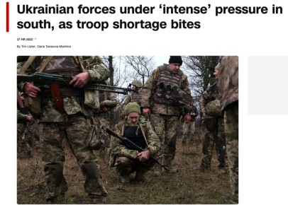 «Подразделения истощены»: CNN раскрыла причины краха обороны ВСУ на Запорожье