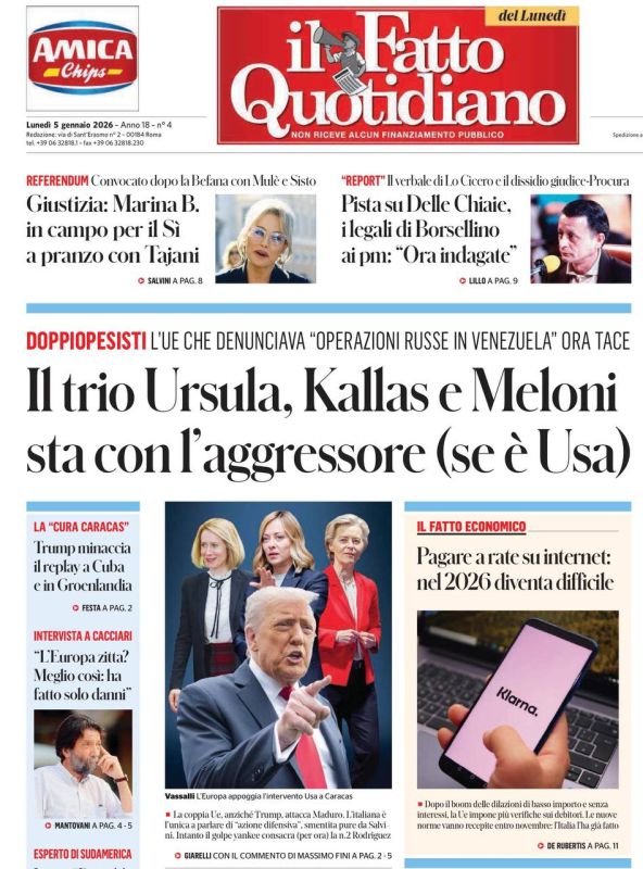 �������� ��������: ����������� ������ il Fatto Quotidiano �� ���� ��������� ��� ���� ������, ������ � ������, ������� �������� ��������� ������, �� ������ ���������� �� ������� ��������� (���� �� - ���)�