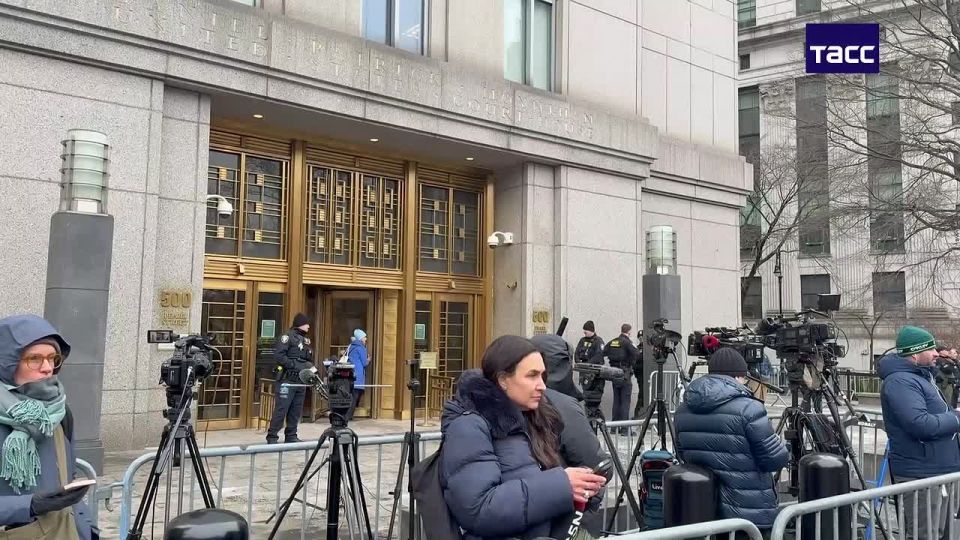 Здание суда на Манхэттене, куда доставили Мадуро