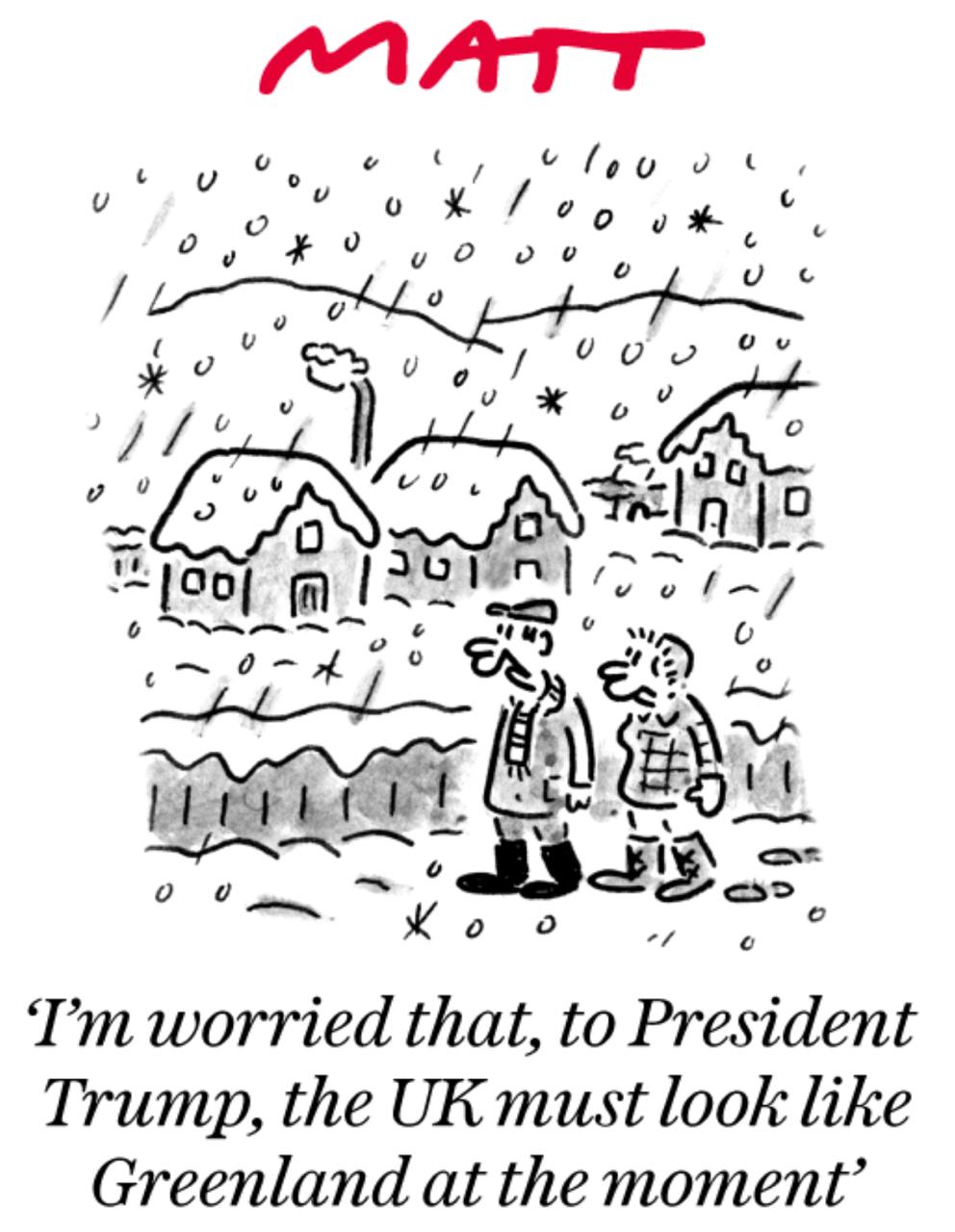 Владимир Корнилов: Британию в кои-то веки завалило снегом