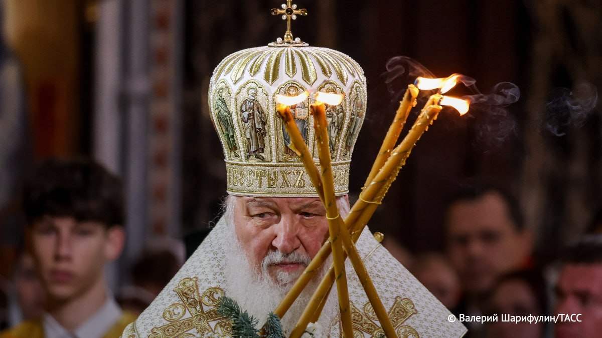 РФ становится духовным противником западной цивилизации, заявил патриарх Кирилл в интервью гендиректору ТАСС Андрею Кондрашову в эфире "России-1":