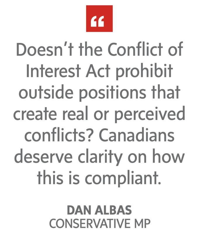 Владимир Корнилов: Оказывается, внучка украинского нациста Христя Фриланд нарушила действующее законодательство Канады, согласившись занять пост советника Зеленского