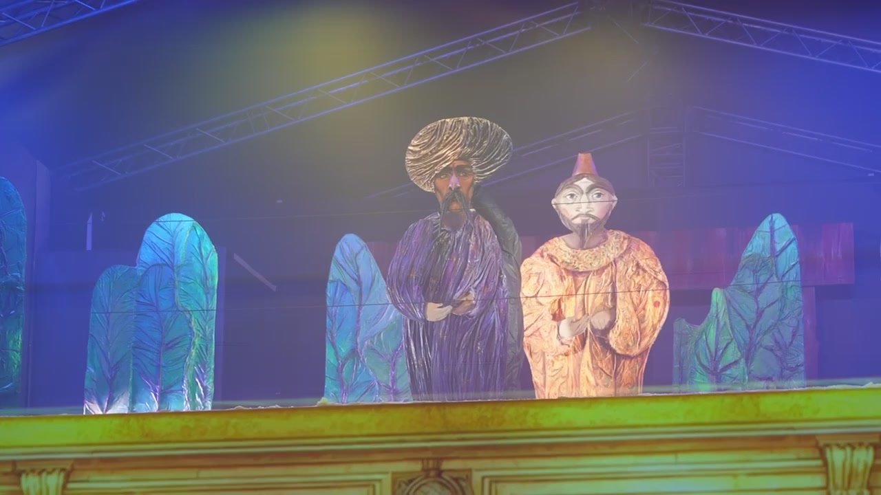 Михаил Ведерников: Более 600 артистов со всей Псковской области приняли участие в масштабном Рождественском шествии