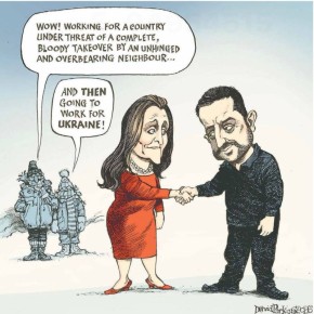 Владимир Корнилов: Канадская пресса активно издевается над решением Христи Фриланд устроиться советницей к Зеленскому