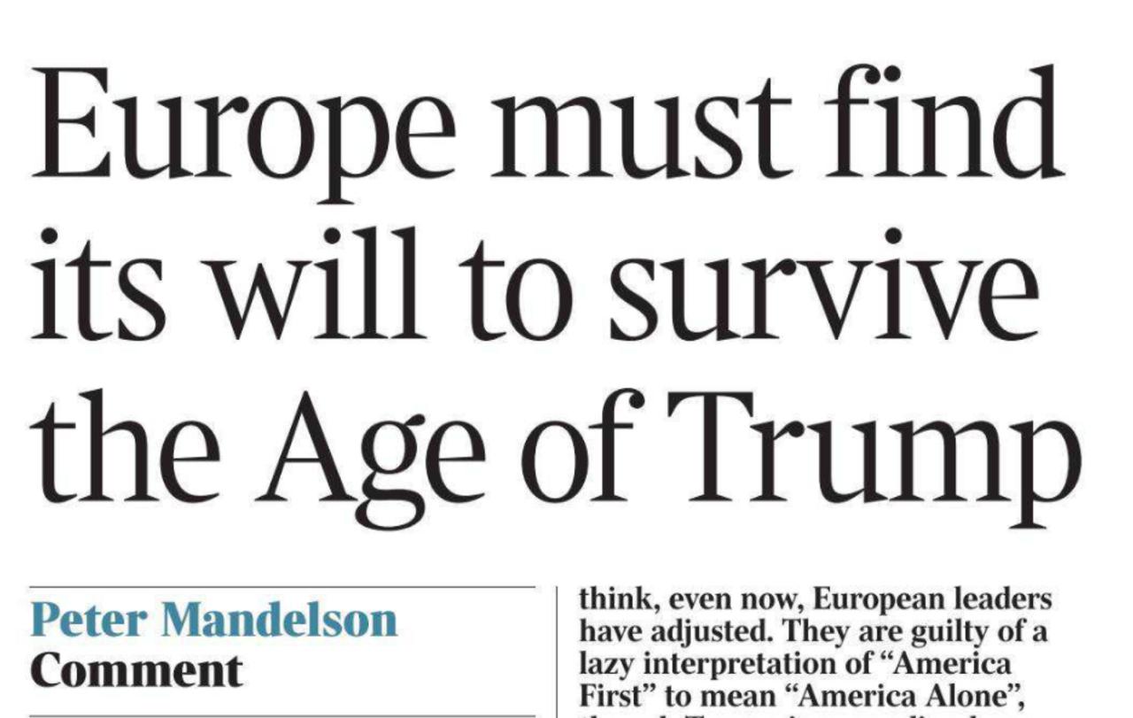 Владимир Корнилов: Британский извращенец и педофил лорд Питер Мендельсон, чье имя часто упоминается в «бумагах Эпштейна» и который в этой связи был с позором уволен с поста посла Британии в США, вдруг активно начал...