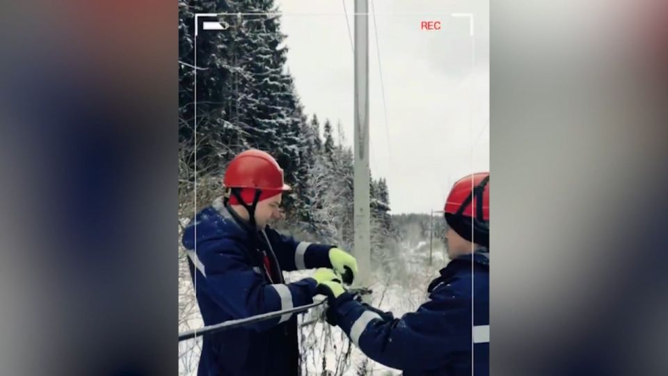 Больше 150 бригад восстанавливают электроснабжение в Псковской и Новгородской областях после сильных снегопадов и порывистого ветра