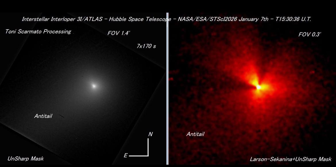 3I/ATLAS удивило астрономов
