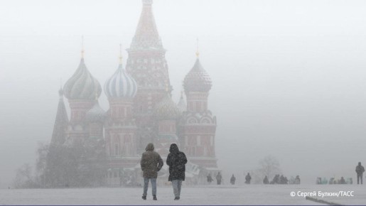 В Московском регионе из-за ожидаемого снегопада и гололеда объявлен желтый уровень погодной опасности