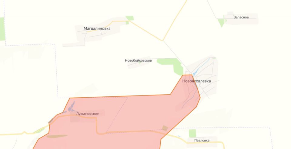 Юрий Котенок: МО РФ: н.п. Новобойковское в Запорожской области освобожден от присутствия ВСУ