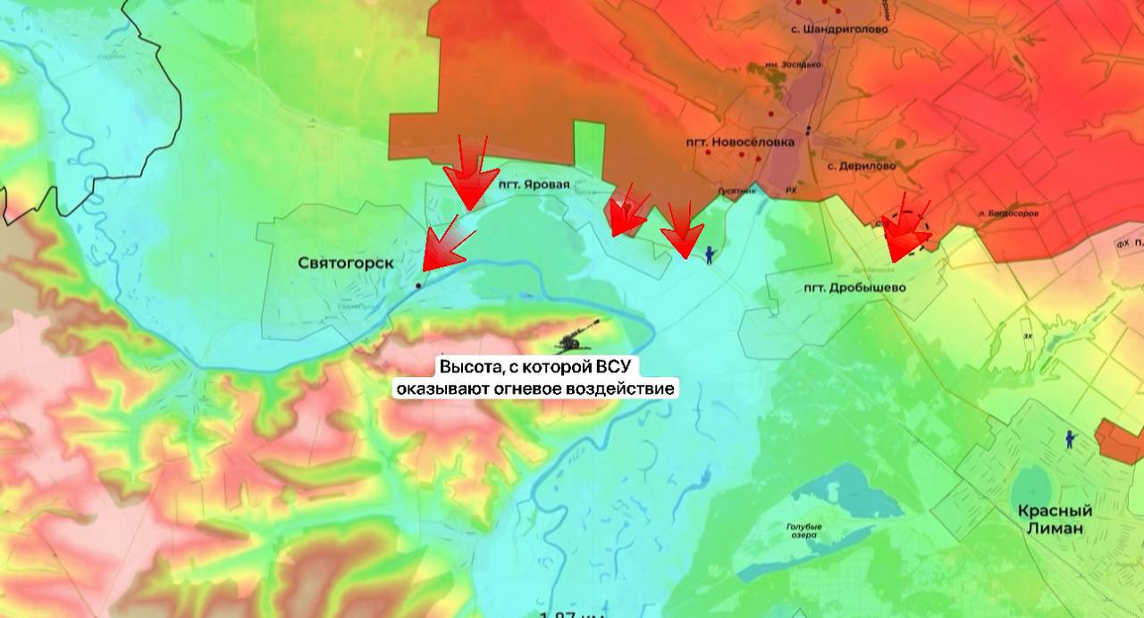 Краснолиманское направление( данные от @DnevnikDesantnika) Краснолиманское направление( данные от @DnevnikDesantnika)