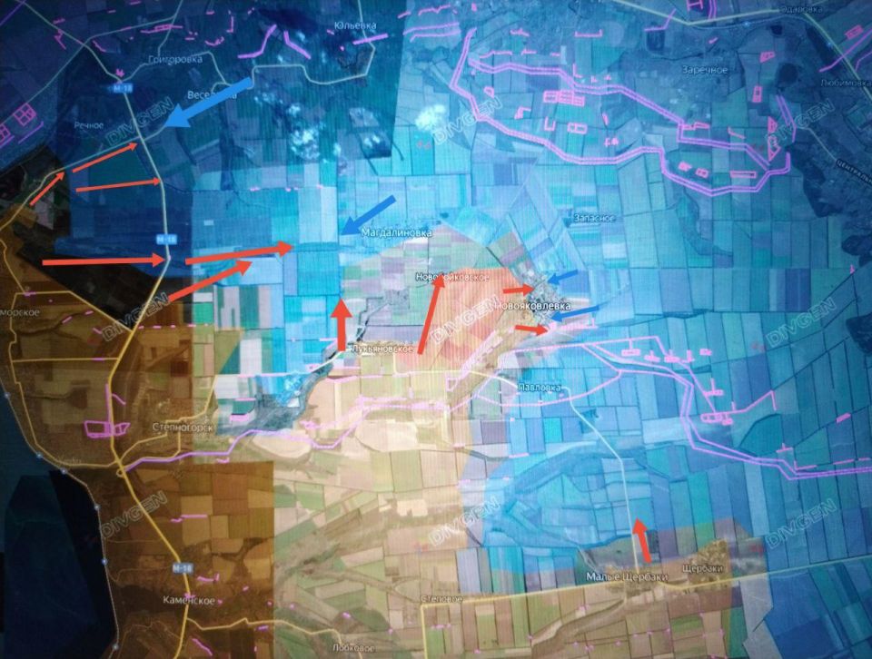 Юрий Котенок: Запорожское направление. Западный фланг