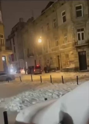 Зимняя охота на жителей Львова