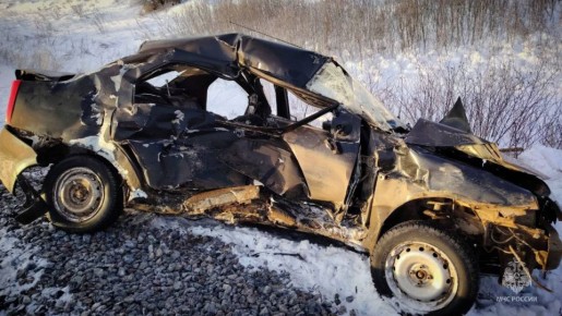 В Локнянском округе результате ДТП на железнодорожном переезде погибли 4 человека