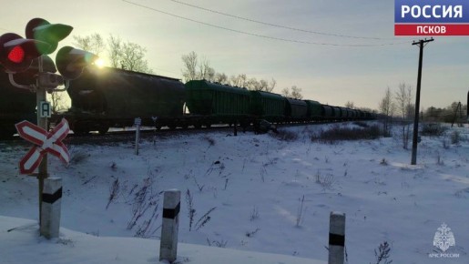 Жертвами столкновения легковушки с грузовым поездом в Локнянском районе стали четыре человека