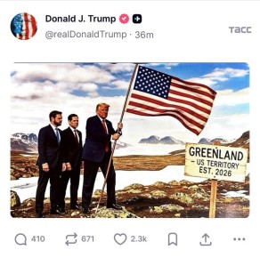 ����� ����������� � Truth Social ��������������� �� �����������, �� ������� �� ������������� ���� ��� �� ���������� ����������