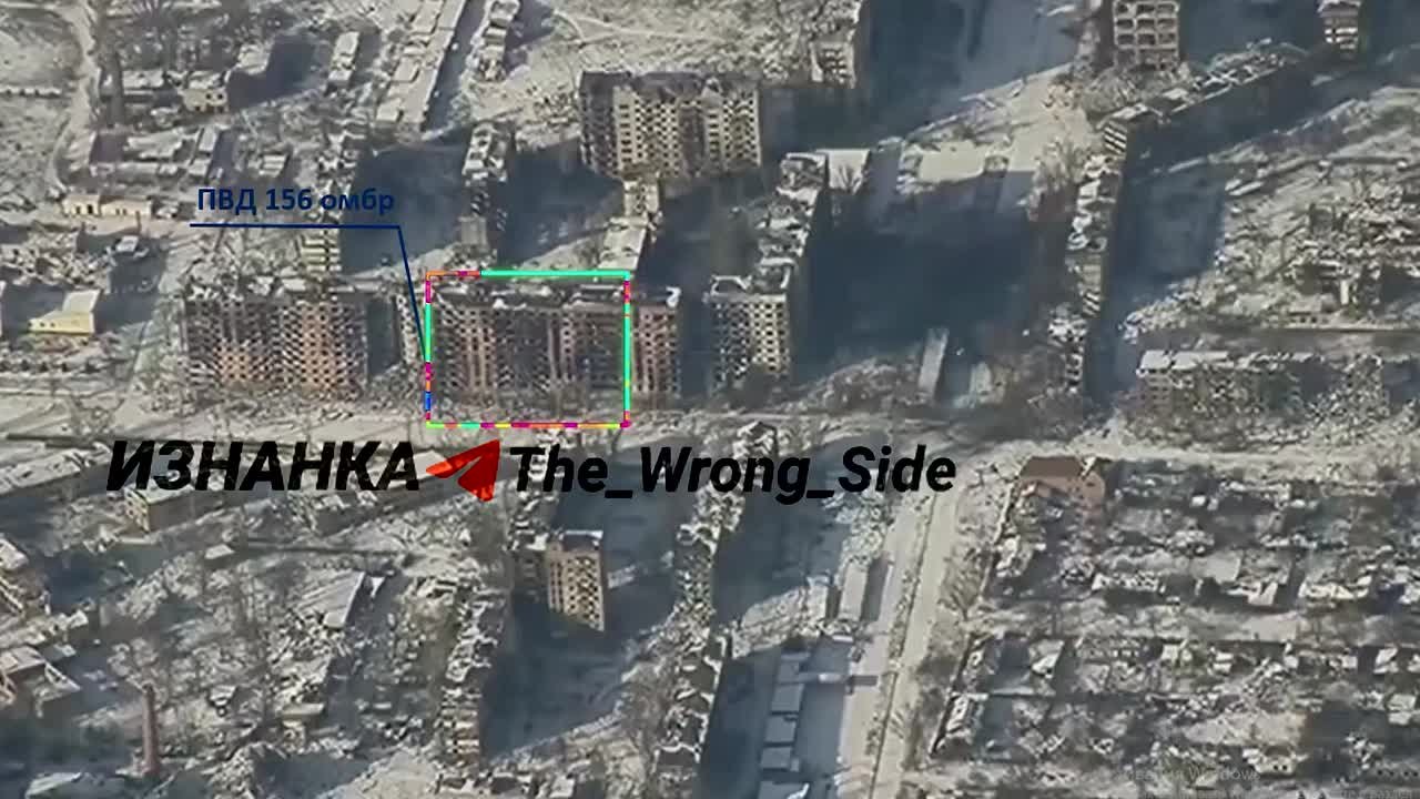 Кадры работы ВКС РФ. Поражение ФАБом-3000 ПВД 156 омбр ВСУ в районе н.п. Константиновка