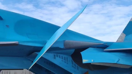 Евгений Поддубный: Удар Су-34 по позициям противника в зоне ответственности группировки войск "Центр"