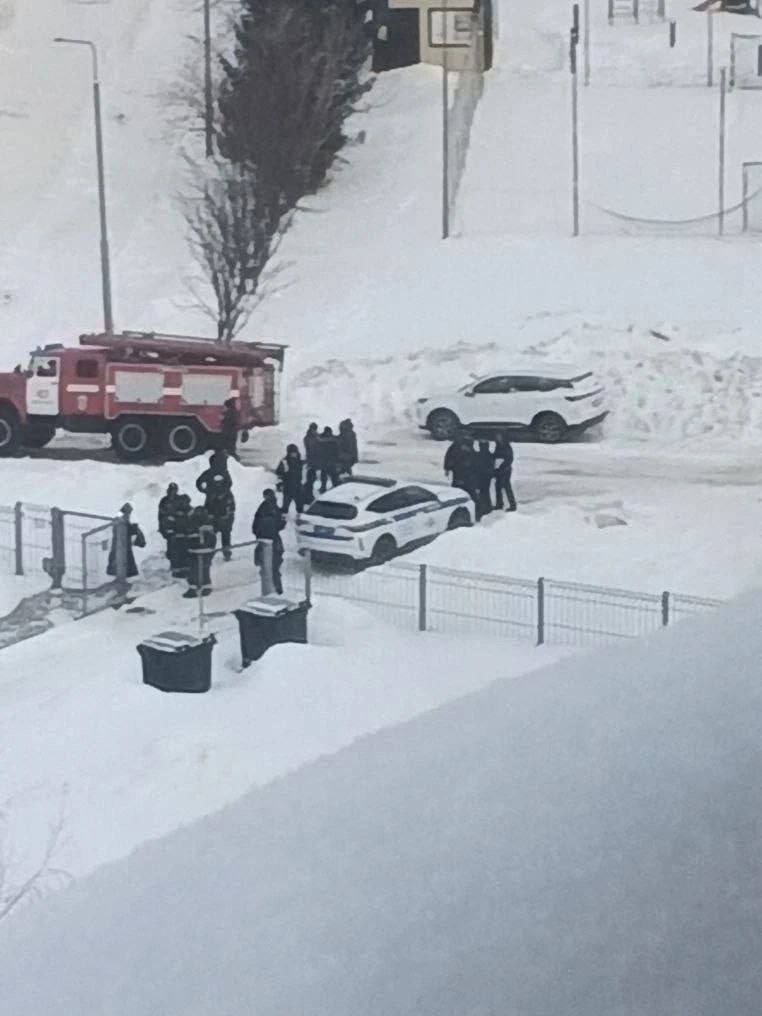 Еще кадры с места ЧП в Нижнекамске